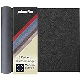 Primaflor Sauberlauf - PICOLLO, Anthrazit, 1,00m x 1,00m, Rutschfester Schmutzfangläufer Meterware,...
