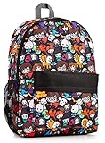Harry Potter Rucksack Kinder, Schwarz Schulrucksack Jungen und Mädchen mit Harry Potter Figuren,...