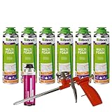 FM220 Bauschaum Montageschaum Pistolenschaum Multischaum Fensterschaum hohe Schalldämmung...