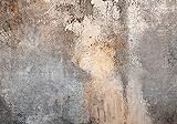 decomonkey Fototapete selbstklebend Steinwand Stein 245x175 cm Selbstklebende Tapeten Wand...
