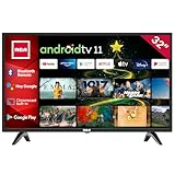 RCA RS32H2 Android Smart TV 32 Zoll (80 cm) mit Google Assistant, Chromecast, Netflix, Prime Video,...