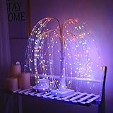 Halloween Willow Tree Lights,Halloween-Weidenbaum-Lichter,LED-Kunstweiden-Nachtlichter,LED Baum...