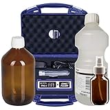 Ionic-Pulser® PRO3 Silber-Generator + Wasser + Braunglasflasche und Sprühflasche