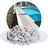 Schicker Mineral Marmor Ziersplitt weiß 25 kg, farbechter Naturstein, witterungsbeständig, ideal...
