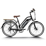 Himiway City Pedelec E-Bike mit 250W Motor für Damen & Herren,26 Zoll Elektrisches City Bike mit...