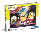 Clementoni 35081 Despicable Me/Minions Puzzle 500 Teile The Rise of Gru, gelb, One Size