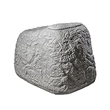 GreenLife Dekor-Regenspeicher Findling, granitgrau, 120 x 80 x 85 cm, 500 L, G0000416