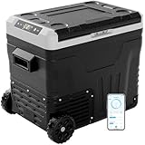 EUHOMY 50L Auto-Kühlschrank, Kompressor Kühlbox -20℃~20℃,12V Kühlschrank 12V DC/220V AC, mit...