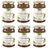 Rigoni di Asiago - Nocciolata - 6x 250g, Nuss Nougat Creme, Haselnusscreme ohne Palmöl, Nuss Nougat...