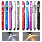 Diagnostikleuchte,10 Stück Pupillenleuchte,Medizinische Penlight,LED Stiftlampe Mit...