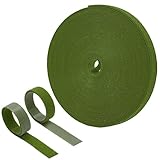 honzhaoyu 20m Pflanzenbinder, verbreitert 12mm Pflanzen Klettband für Kletterpflanzen Tomaten,...
