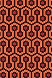 Overlook Hotel Retro Teppich Hexagon Muster Horror Film Gruselige Halloween Dekoration Cool Wall...