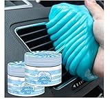 2 Pack Insgesamt 320g | Autoreinigungsgel | Autodetailing Reinigungsschleim | Staub und...