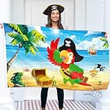 Pirate Flag – Jolly Roger Flag with Parrot - Double-sided Print – 110Den polyester - Double Seam...