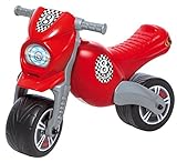 DOHANY 180 Crossbike Rutscher Laufrad Motorrad Rutschauto Für Kinder von 3 Jahren, Bis 50 kg, Rot,...