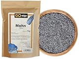 1kg Mohn Blau Premium Qualität - GOmigo 1000g