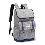 ASPEN AspenSport Rucksack 18L hellgrau I stabiler Tagesrucksack I wasserabweisender Rucksack mit...