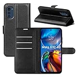 betterfon Motorola Moto E32 / E32s Hülle Handy Tasche Handyhülle Etui Wallet Case Schutzhülle mit...