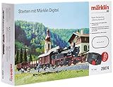 Märklin 29074 BR 74 Digital-Startpackung Güterzug Epoche 3, Spur H0 Modelleisenbahn, viele...