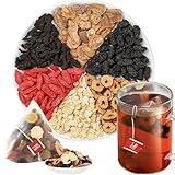 50 Packs/Bag Kidney Tea Formula Ginseng Six Treasure Tea, Wolfberry Chinese Formula Tea for Men and...