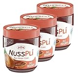 Nusspli Zentis Nuss-Nougat-Creme aus Aachen 3er Pack (3x400g im Glas)