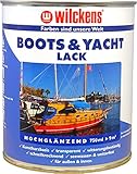 Wilckens Boots & Yachtlack 750 ml Bootslack Lack Kunstharz-Klarlack Yachtlack Kunstharzlack