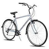 Hiland 700C Cityräder, 28 Zoll Urban City Pendler Fahrrad, 7 Gang Citybike für Männer Frauen,...