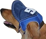 Verstellbare Baseballmütze für Hunde, Zubehör für Hunde, mit Ohrlöchern, atmungsaktiv, für...