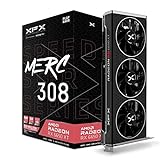 XFX Speedster MERC308 Radeon RX 6650XT Black Gaming Grafikkarte mit 8GB GDDR6 HDMI 3xDP, AMD RDNA™...
