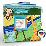 HELDENGUT® geliebtes “Weltreise” Fotoalbum Baby als Erinnerungsbuch - Einzigartiges Fotobuch...