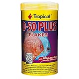 Tropical D-50 Plus Flockenfutter für Diskus und andere tropische Fische, 1er Pack (250 ml, 250...