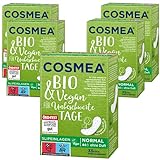 Cosmea Bio-Slipeinlagen Normal, ohne Duft, Vorteilspack (5 x 33 Stk). Hygiene-Einlagen aus...