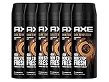 AXE Deo Spray Dark Temptation 6x 150ml Deospray Deodorant Bodyspray Herren Men Männerdeo ohne...