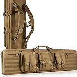 VEVOR Gewehrtasche 1 Stk. Waffentasche, 95 cm Tragbares Langwaffenfutteral 2 Gewehre & 2 Pistolen,...