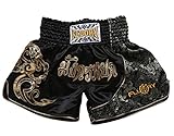 FLUORY Muay Thai Fight Shorts, MMA Shorts Bekleidung Training Käfig Kampf Grappling Martial Arts...