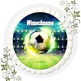 Mit Wunschnamen für die Geburtstags Torte, Zuckerbild, Essbares Foto für Torten, Fondant,...
