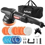 AUTIWOZ Auto Poliermaschine,920W Exzenter polierer,Poliermaschinen Set mit 125 mm...