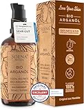 ARGANÖL BIO KALTGEPRESST | 100% Rein | Für Haare Haut & Nägel | Pipette+Pumper | Original aus...