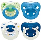 NUK Signature Day & Night Babyschnuller | 6-18 Monate | Beruhigt 95 % der Babys | BPA-freie...