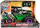 Monster Jam - Smash 'n Bash Grave Digger, Ferngesteuerter Monstertruck, der Sich beim Crash verformt...
