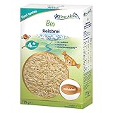 FLEUR ALPINE Bio Reisbrei Babynahrung – Frühstücksbrei | Nahrhaft und glutenfrei | einfache...