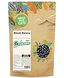 Wholefood Earth Schwarze Bohnen 1 kg GMO-frei Natürlich Hoher Ballaststoffgehalt Hoher...