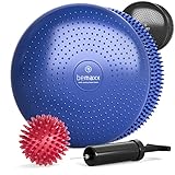 Balance Kissen Balancekissen Ballsitzkissen Set + Igelball, Pumpe, Trainings-eBook | Ballsitzkissen...