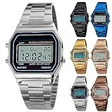 Yuehuamech Herren- Digital- Quarz- Uhr, Luxus- Business- Armbanduhr 30M Elektronischer Chronograph...