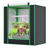 VIVOSUN Kleines Growzelt, geeignet für Aerogarden, Hydrokultur-Anbausystem, 48x34.7x52cm,...