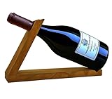 Weinflaschenhalter aus amerikanischem Kirschholz für 1–3 Flaschen | Handgemachter Weinhalter Holz...