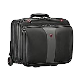 WENGER Patriot Trolley Laptop-Tasche, Notebook bis 17 Zoll, Tablet bis 10 Zoll, Aktentasche zum...