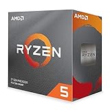 AMD Ryzen 5 3600 Prozessor (6 Kerne/12Threads, 65W TDP, AM4 Sockel, 35 MB Cache, Bis zu 4.1 GHz Max...