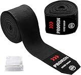 PROIRON Boxbandagen mit Daumenschlaufe Bandagen Boxen Halb Elastische Boxing Gloves mit Extra...