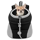 LUKDUNG Pet Hunderucksack Katzerucksack, Haustier Rucksack Tragbare Hundetragetasche Reisen, für...